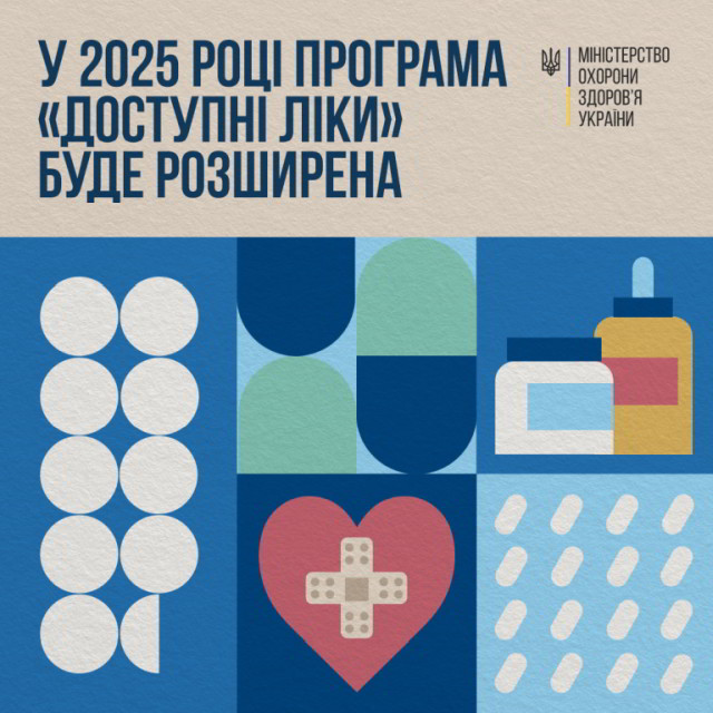 Зимова підтримка: у 2025 році ліки стануть ще доступніші