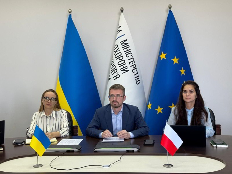 Головні санітарні лікарі України та Польщі обговорили розширення співпраці у сфері громадського здоров’я між країнами