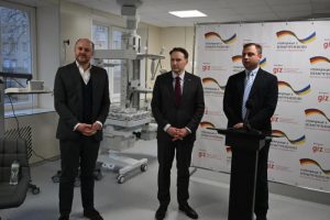 В «Охматдиті» відкрили оновлене відділення інтенсивної терапії новонароджених за підтримки уряду Німеччини